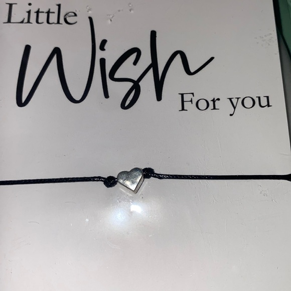 Pair of wish bracelets unisex ; heart and star - Picture 7 of 9